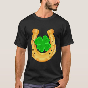 Camisa de Cuatro Hojas de Trébol de Herradura Dora