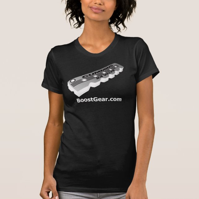 Camisa de Cummins por BoostGear.com (Anverso)