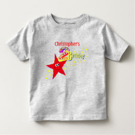 Camisa de cumpleaños 2 de Estrella Roja