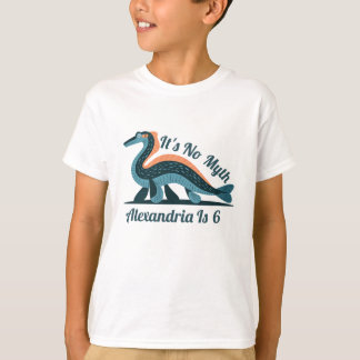 Camisa de cumpleaños Blue Loch Ness