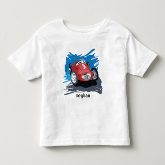 Camisa de cumpleaños - Camisa de autos de carrera