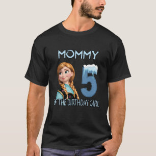 Camisa de cumpleaños congelada personalizada, cam