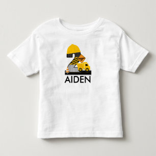 Camisa de cumpleaños de construcción, Reglan de ed