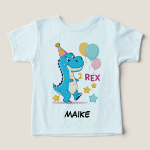 Camisa de cumpleaños de dinosaurio de años   Diver