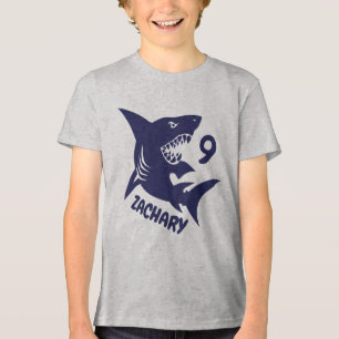 Camisa de cumpleaños de los tiburones