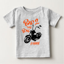 Camisa de cumpleaños de motocicleta mala para la c