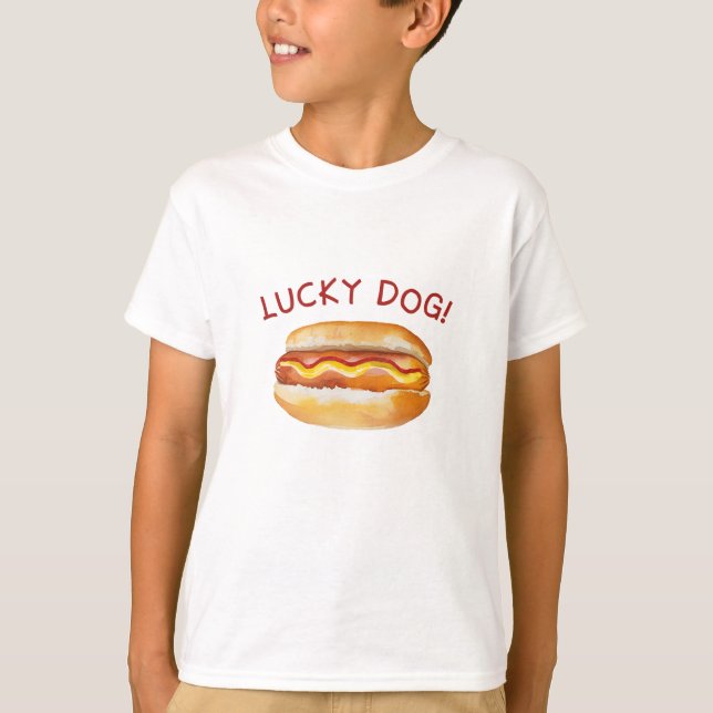 Camisa de cumpleaños de perro afortunado - Cocina  (Anverso)