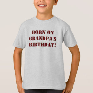 Camisa de cumpleaños de personalizado
