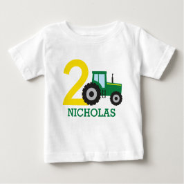 Camisa de cumpleaños de Tractor de granja personal