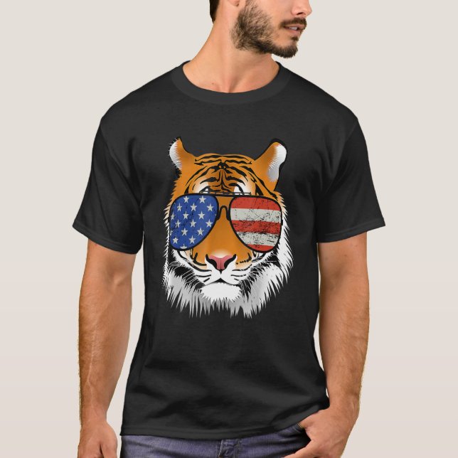 Camisa De Cumpleaños Para Niño Guay Tiger Strike A (Anverso)