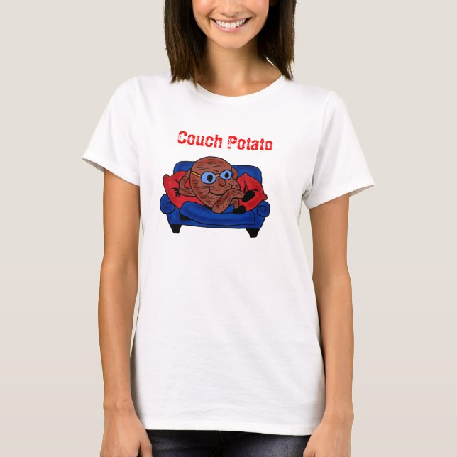 Camisa de damas de la patata del sofá (Anverso)