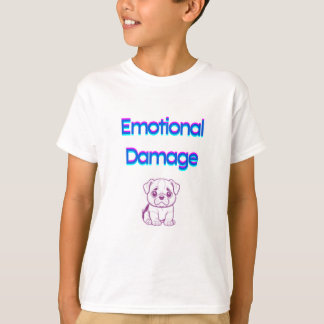 Camisa de daño emocional para niños