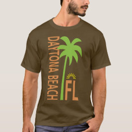 Camisa de Daytona Beach con la palmera