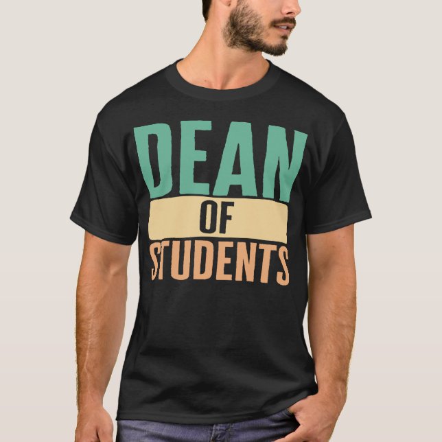 Camisa de Dean, Decano de Student Tee, superior (Anverso)