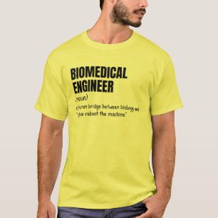 Camisa de definición de ingeniero biomédico