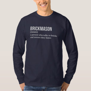Camisa de definición divertida de la capa de ladri