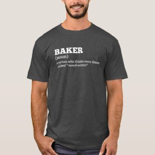 Camisa de definición divertida para pastelero chef