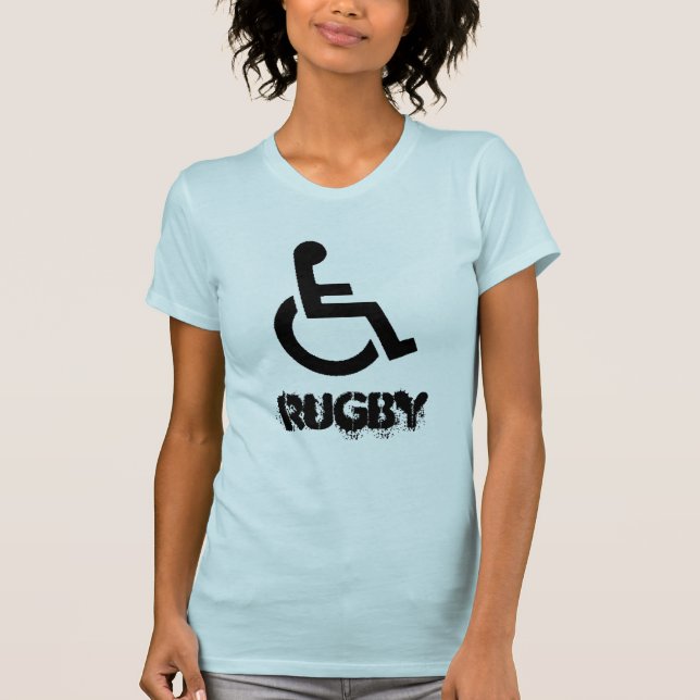 Camisa de deporte de Murderball del rugbi de la (Anverso)