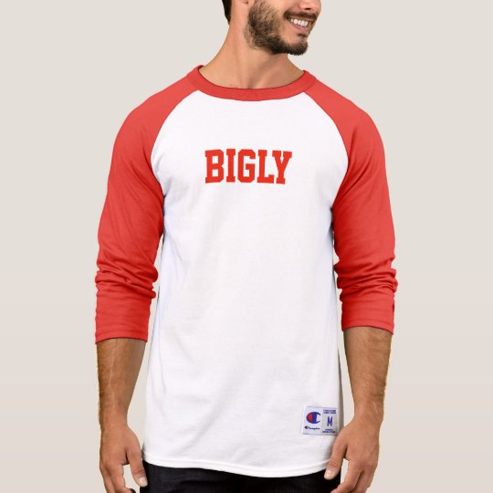 Camisa de deportes de Bigly del equipo