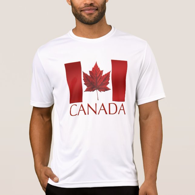 Camisa de deportes de Canadá de los recuerdos de (Anverso)
