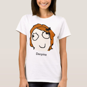 Camisa de Derpina Meme (rojo)