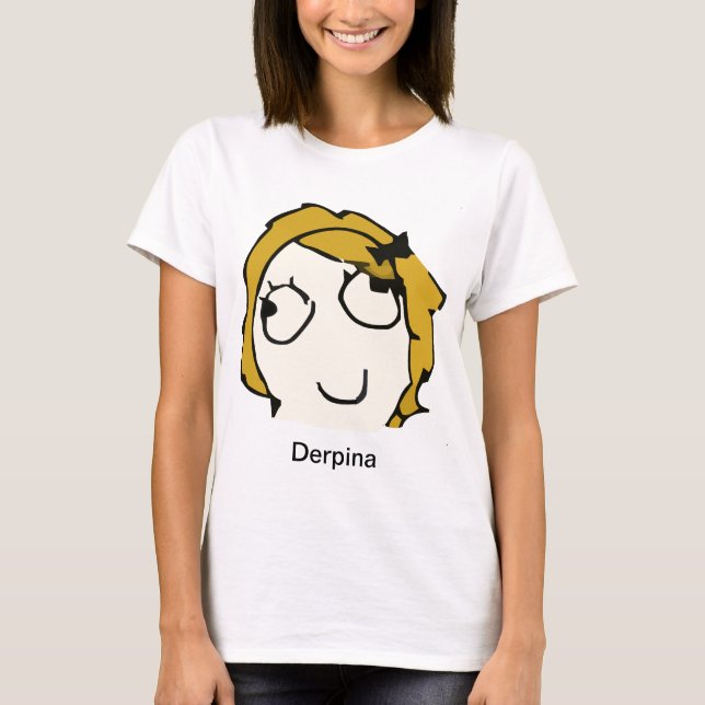 Camisa de Derpina Meme (rubio) (Anverso)
