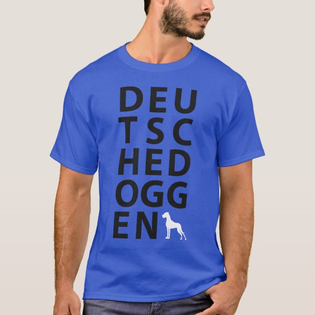 Camisa de Deutsche Doggen (Anverso)