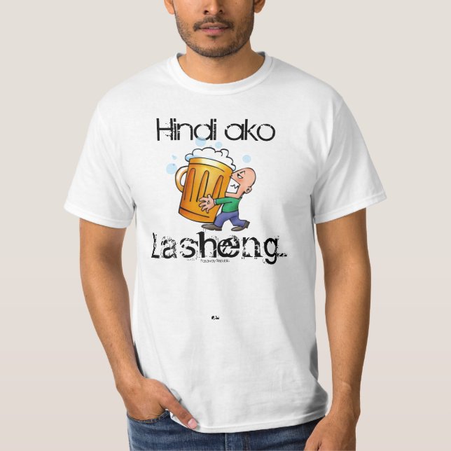 Camisa de "Di Ako Laseng" Pinoy (Anverso)