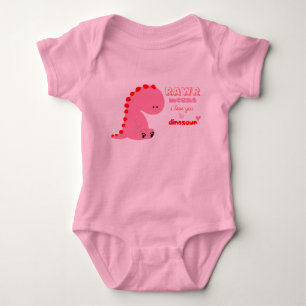 camisa de dinosaurio para bebé