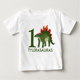 Camisa de dinosaurio personalizada de cumpleaños, 