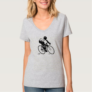 Camisa de diseño de bicicletas