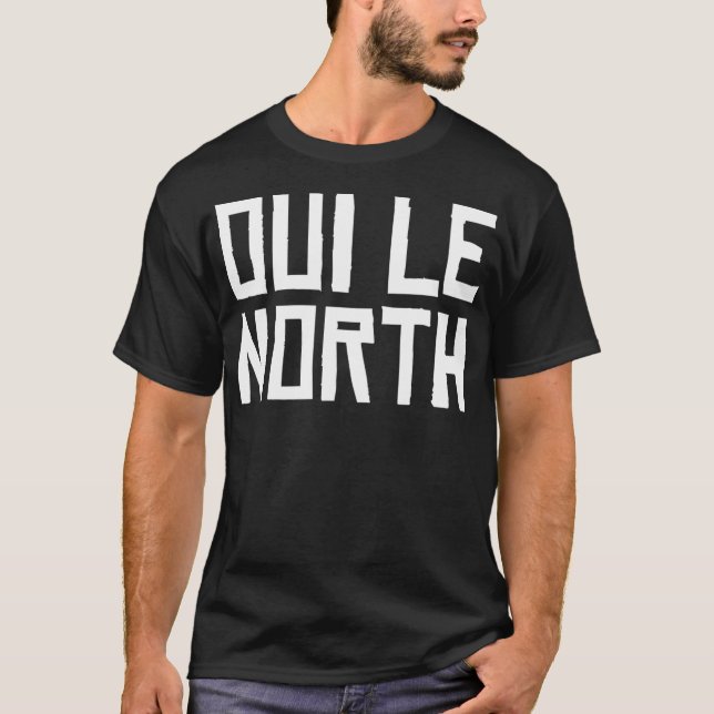 camisa de diseño de OUI LE NORTH NORD (Anverso)