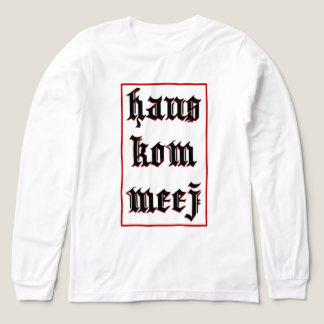 Camisa de diseño personalizada Red Haus Kom Meej H