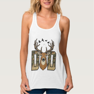 Camisa de diseño vectorial de caza de ciervos Camo