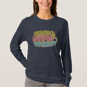 Camisa de DIVERSIDAD DE AMOR DE LA PAZ - elegir es