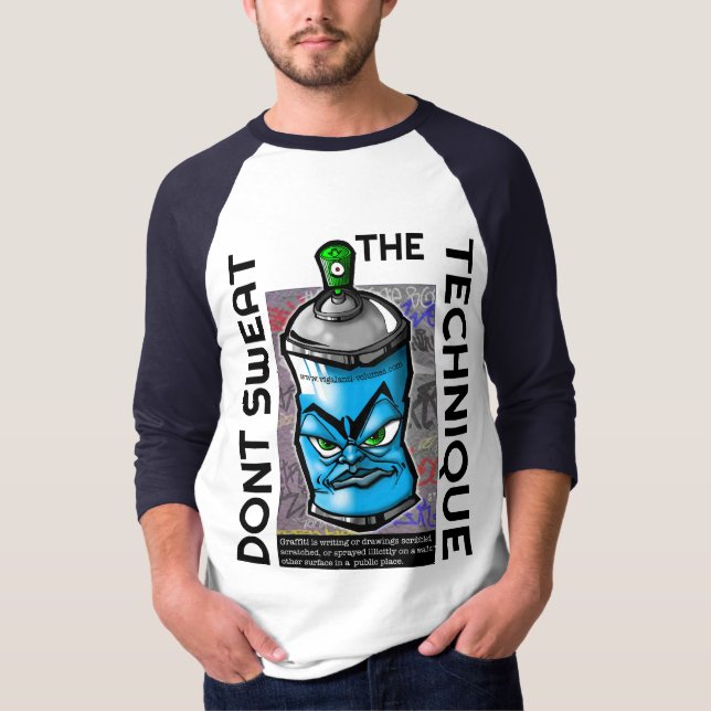 camisa de DJ de blue can (Anverso)