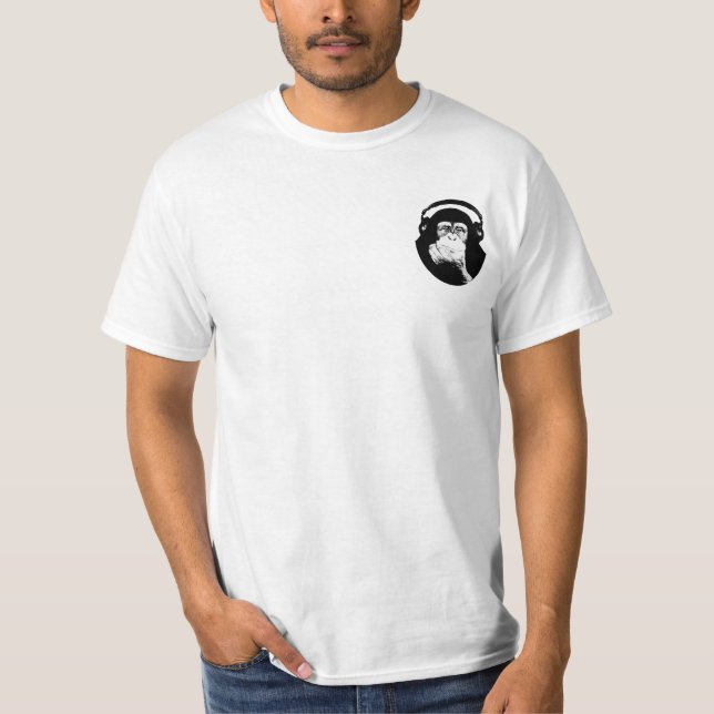 Camisa de DJ del mono (Anverso)