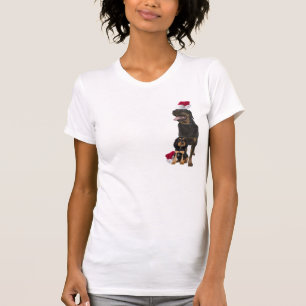 Camisa de dormir del navidad de Rottweiler