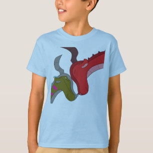 Camisa de dragón para bebés y mami