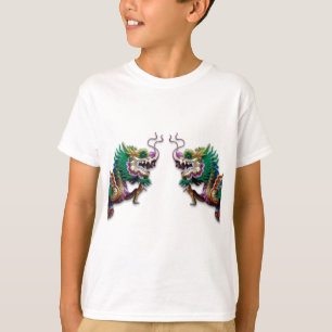 Camisa de dragones gemelos
