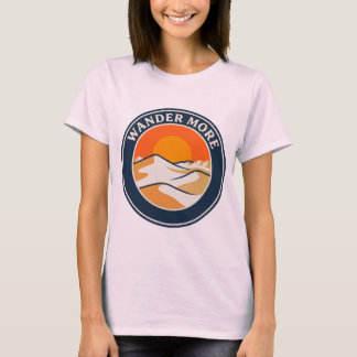 Camisa de dunas de arena del desierto Vaga más pue
