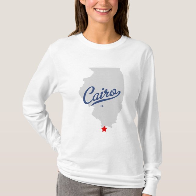 Camisa de El Cairo Illinois IL (Anverso)