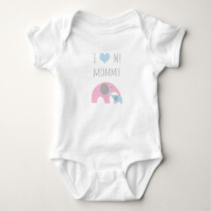 Camisa de elefantes madre e hijo - Amo a mi mamá