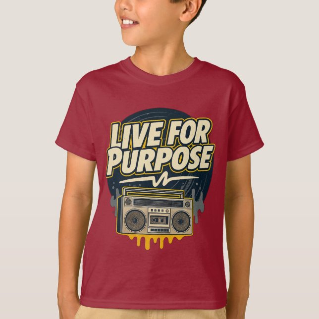 Camisa de Empoderamiento de la Juventud Roja (Anverso)