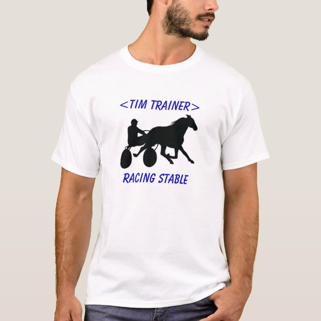Camisa de encargo de las Carreras de arnés (Anverso)