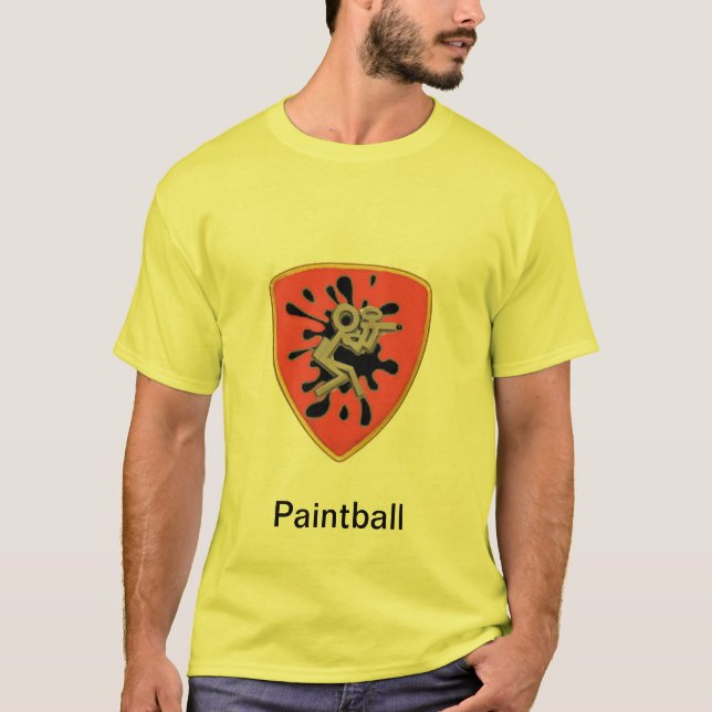 Camisa de encargo de Paintball (Anverso)