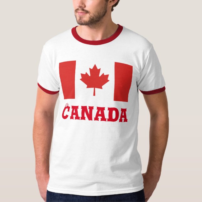 Camisa de encargo del día de Canadá (Anverso)