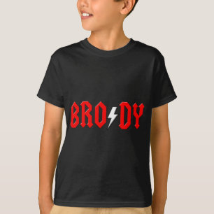 camisa de encargo del rock-and-roll de BRODY