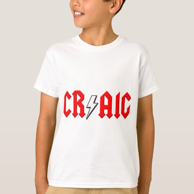 camisa de encargo del rock-and-roll de CRAIG (Anverso)