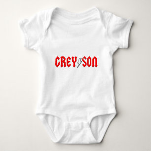 camisa de encargo del rock-and-roll de GREYSON